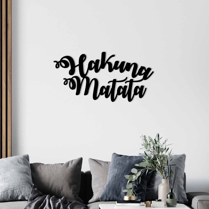 Wallity Hakuna Matata Escultura de pared